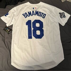 Dodger Jersey World Series 2025 - Yamamoto 18